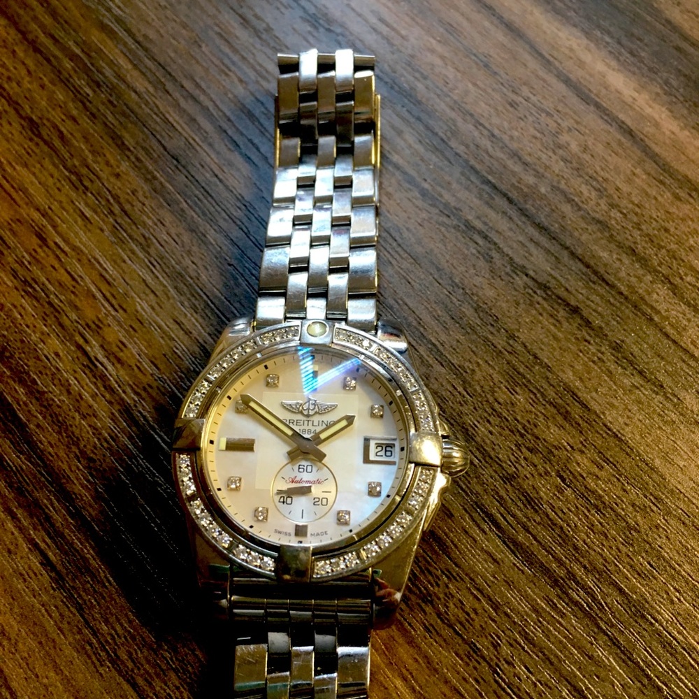 Breitling Diamond Watch